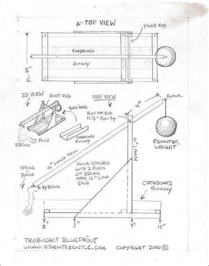 Catapulta Trebuchet Plans PDF: Build Your Own Catapult with Step-by-Step Instructions