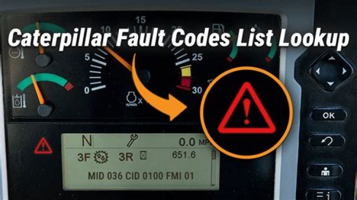 Caterpillar Fault Codes List PDF – Troubleshooting Guide