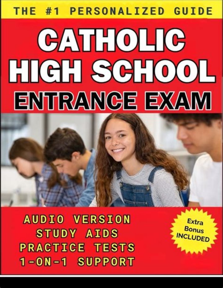 Catholic High School Entrance Exam Practice Test PDF – Instant Download