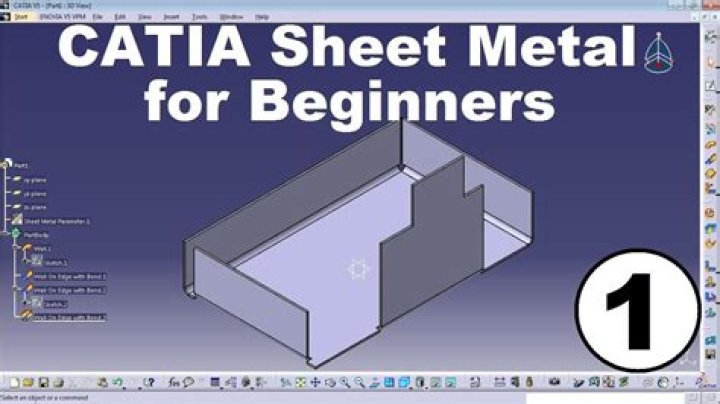 Master Catia V5 Sheet Metal Design: Step-by-Step PDF Tutorial