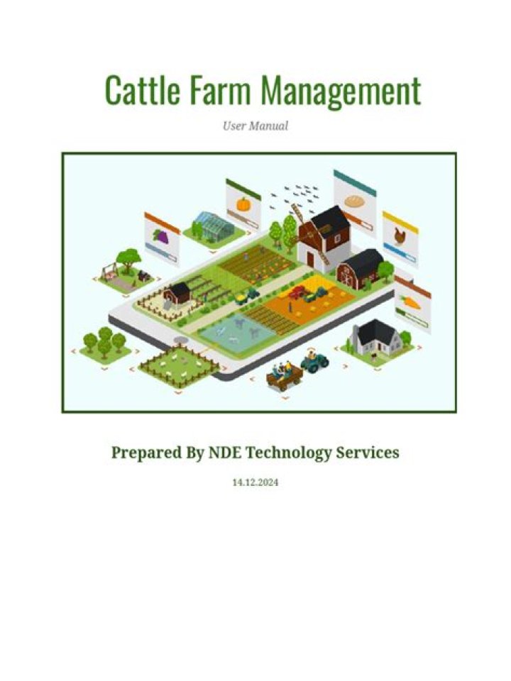 Comprehensive Cattle Farm Management PDF Guide