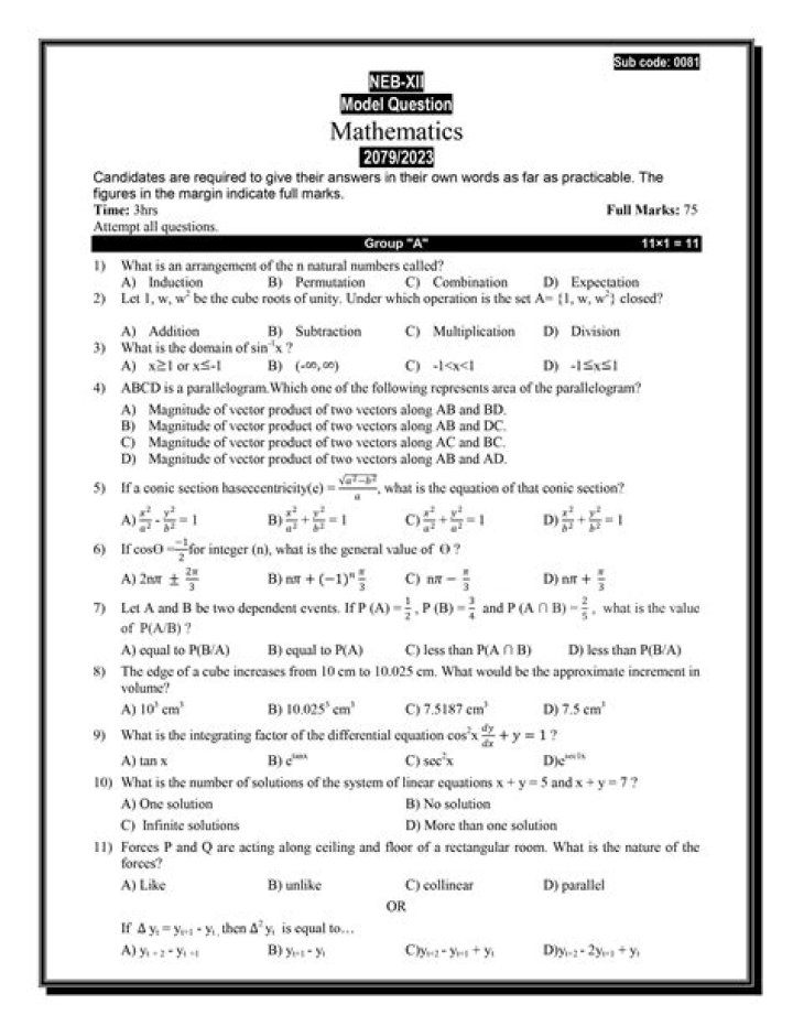 CBSE Class 12 Maths 2017 Question Paper Solved PDF – Perfect for Exam Prep