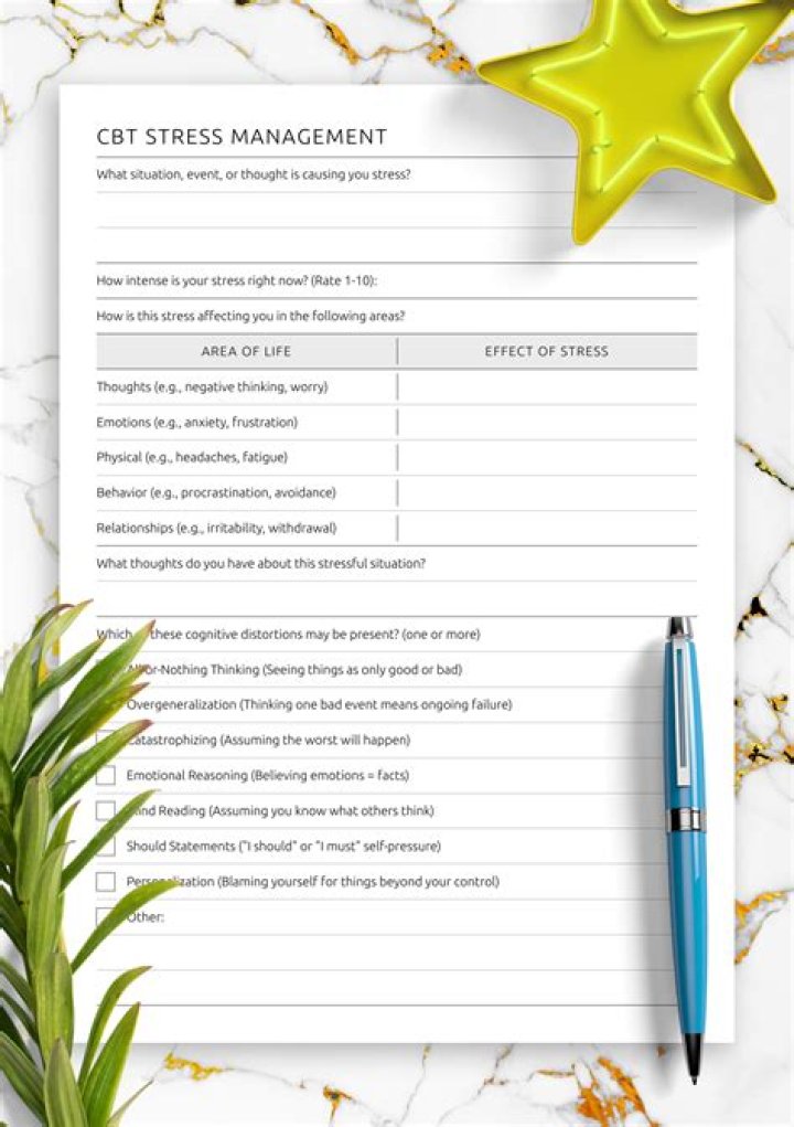 Effective CBT Stress Management PDF for Instant Relief