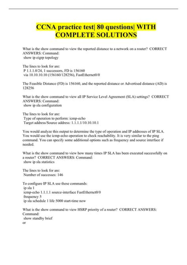 CCNA Lab Questions & Answers PDF: Master Networking Fundamentals