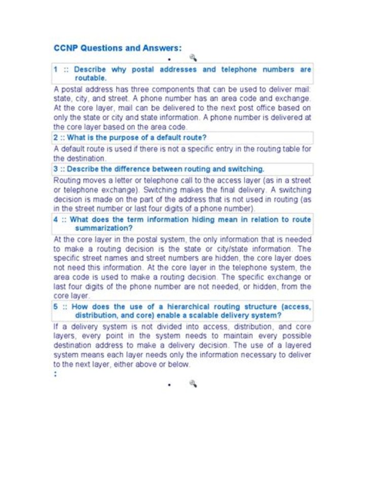 Top Ccnp Questions and Answers PDF for Exam Success