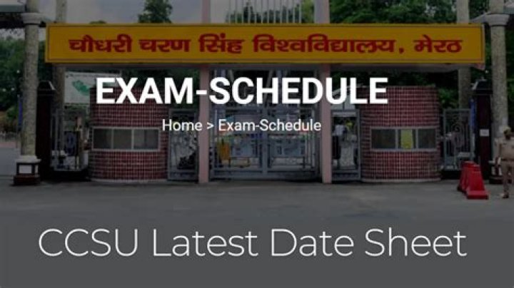 CCS University 2018 Date Sheet PDF Download – Exam Schedule & Result