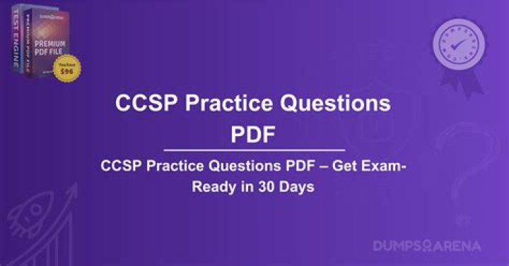 CCSP Practice Questions PDF: Master Exam Prep