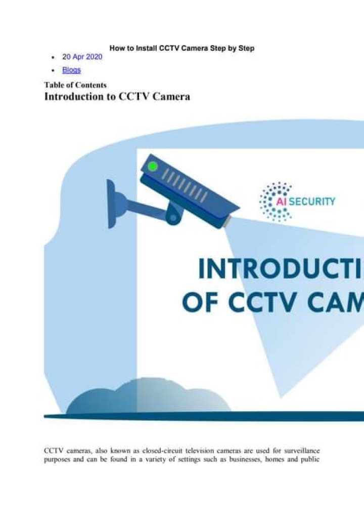 CCTV Management PDF: Master Full Surveillance Control