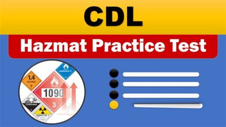 CDL Hazmat Practice Test PDF – Master Hazardous Materials Passing