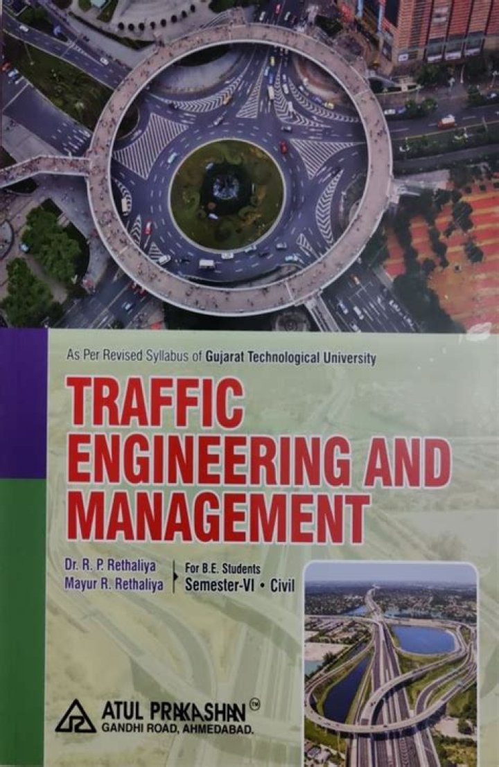 CE6006 Traffic Engineering and Management Book PDF – Complete Study Guide