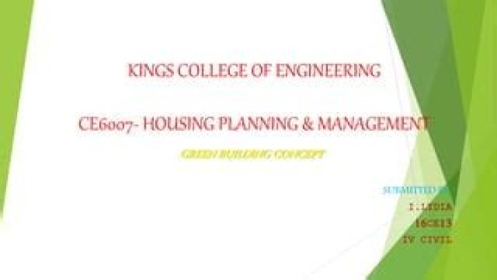 CE6007 Housing Planning and Management PDF Guide