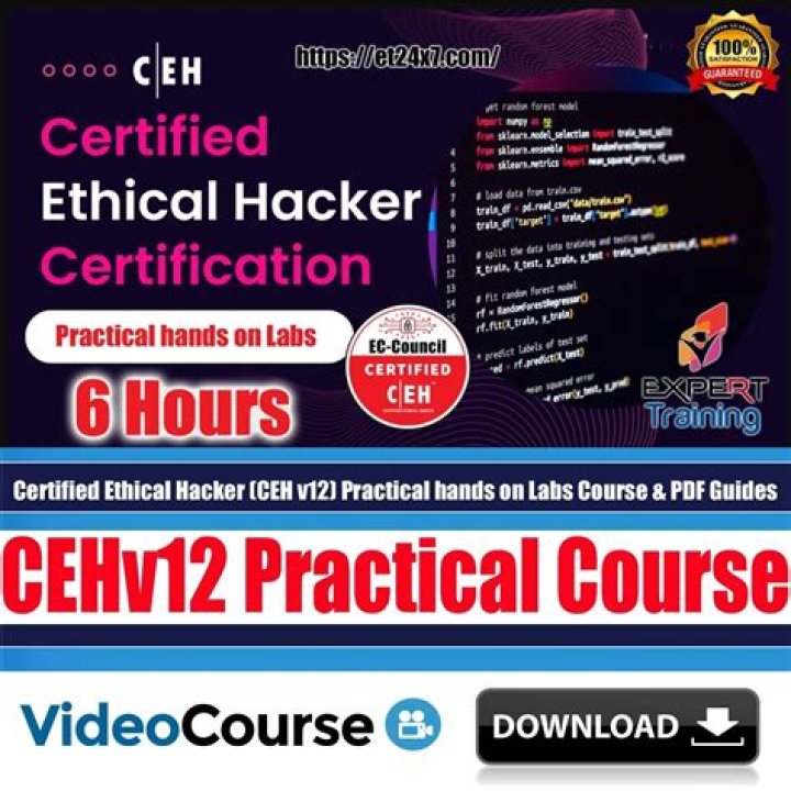 Ceh V12 Cheat Sheet PDF: Quick Guide for Pass Markers