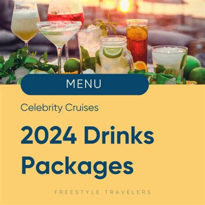 Celebrity Cruises 2023 Drinks Price List: Free PDF 2023
