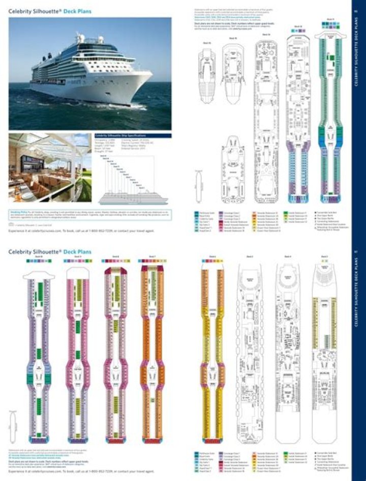 Celebrity Silhouette Deck Plan PDF: Create Your Custom Look