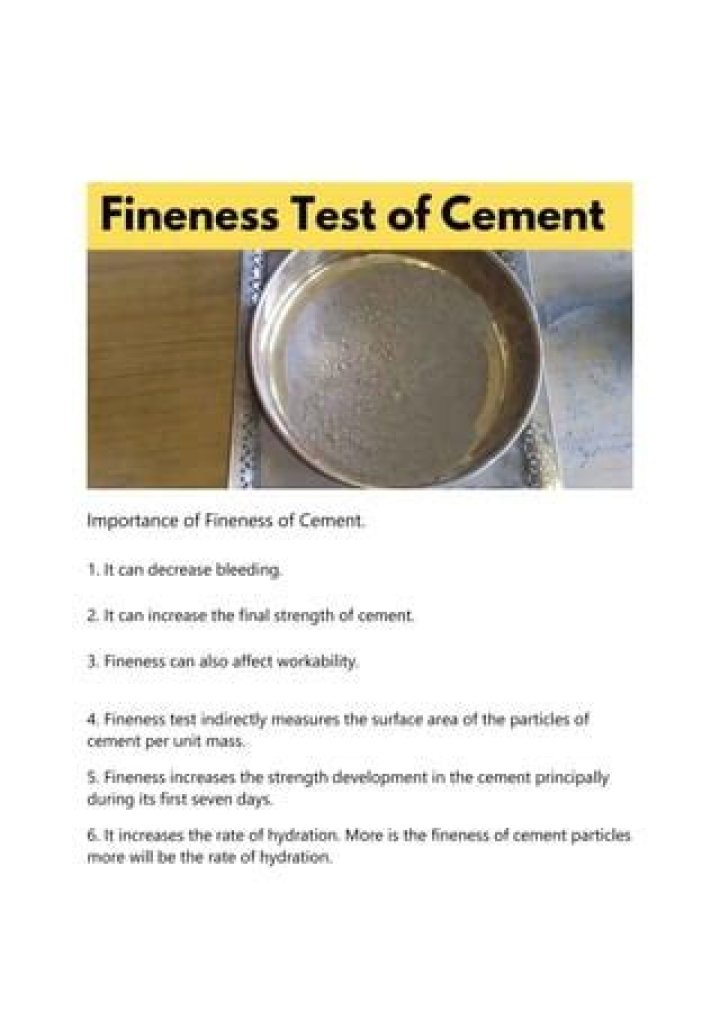 Cement Test PDF: Accurate & Reliable Testing Guide