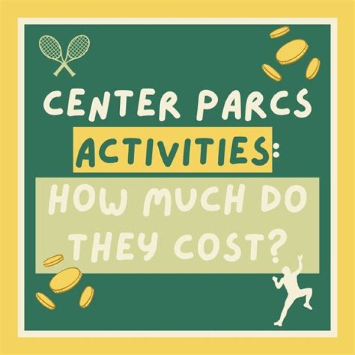 Center Parcs Activities Price List PDF: Complete Cost Guide
