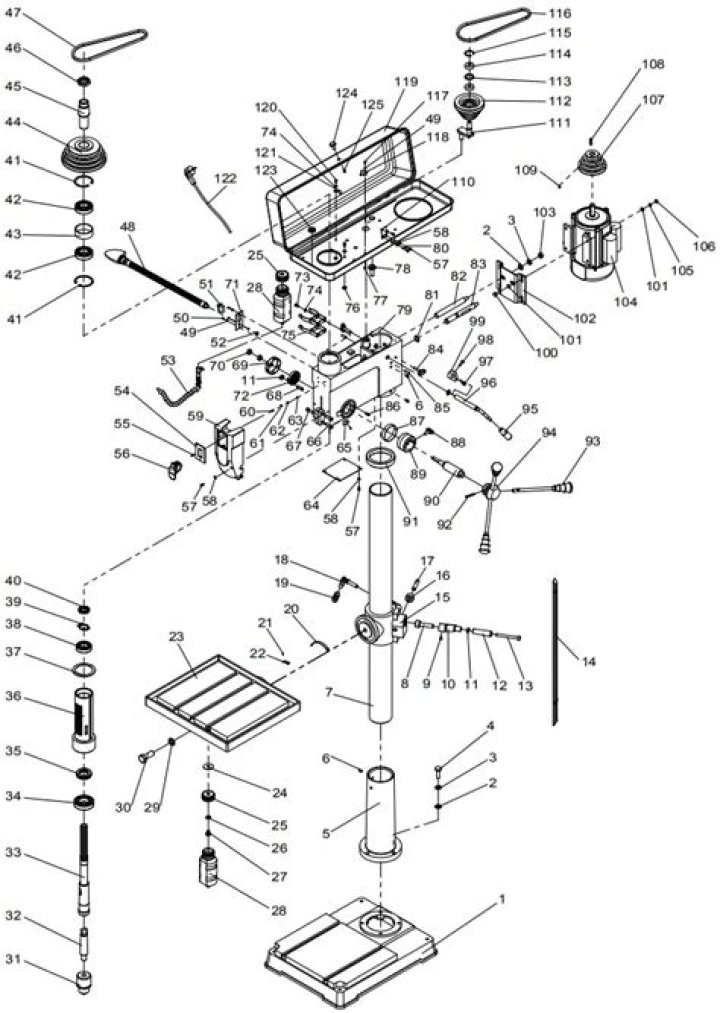 Central Machinery Parts List PDF – Complete Guide & Download