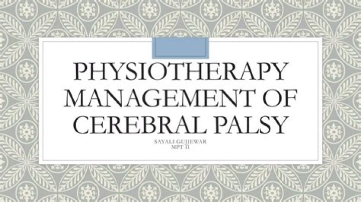 Comprehensive Cerebral Palsy Physiotherapy Management PDF Guide