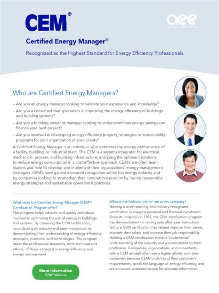 Certified Energy Manager PDF: Expert Guide for Energy Efficiency