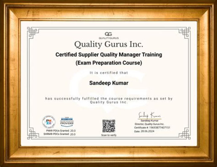 Certified Quality Manager Training PDF: Expert Certification for Excellence