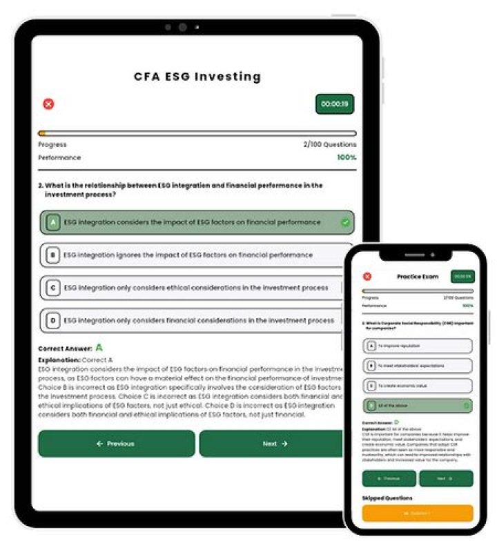 Free CFA ESG Question Bank PDF Download – Instant Study Resource