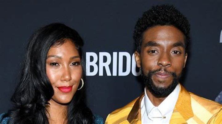 Chadwick Boseman’s wife Taylor Simone Ledward accepts his posthumous Emmy