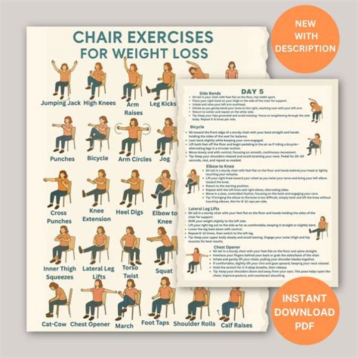 Free Chair Yoga Plan PDF to Ease Stress & Improve Flexibility