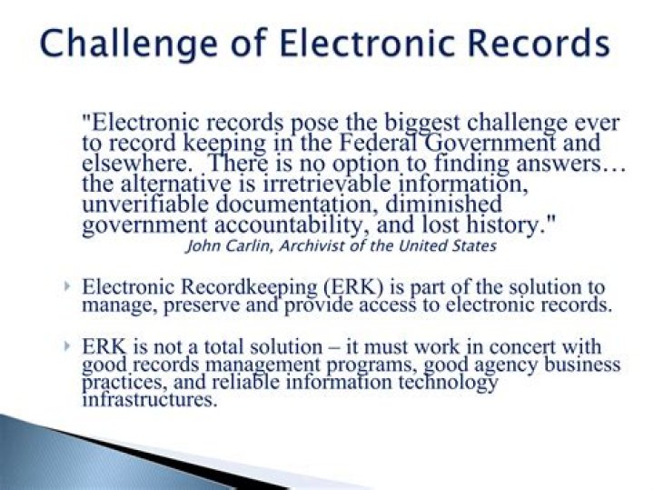 Challenges of Electronic Records Management: A PDF Guide