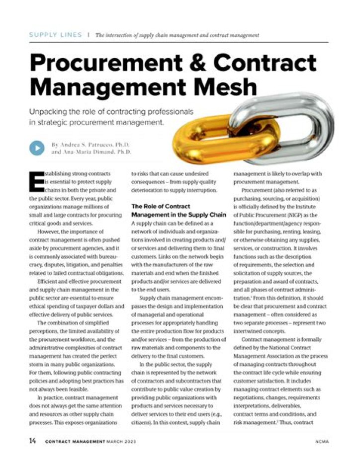 Overcoming Challenges of Procurement Contract Management: A PDF Guide