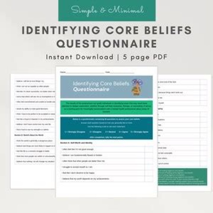 Challenging Core Beliefs Worksheet PDF: Transform Your Mindset