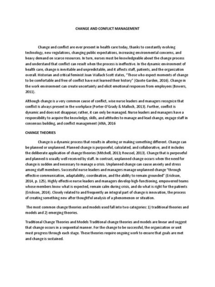 Change and Conflict Management PDF: Mastering Effective Resolution Strategies