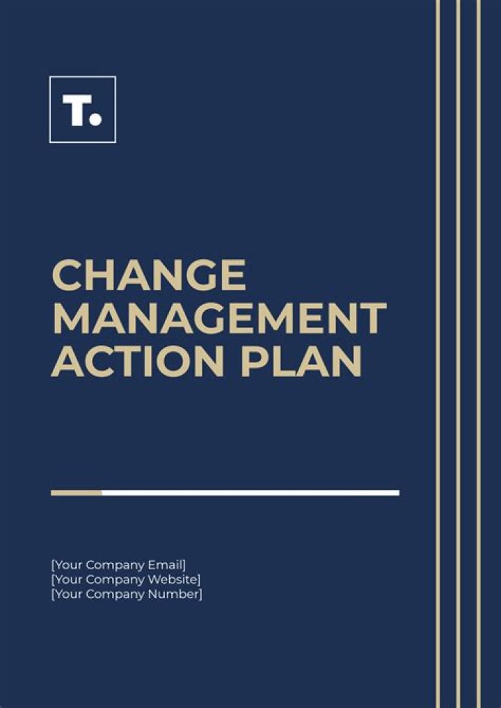 Change Management Action Plan PDF: Step-by-Step Guide