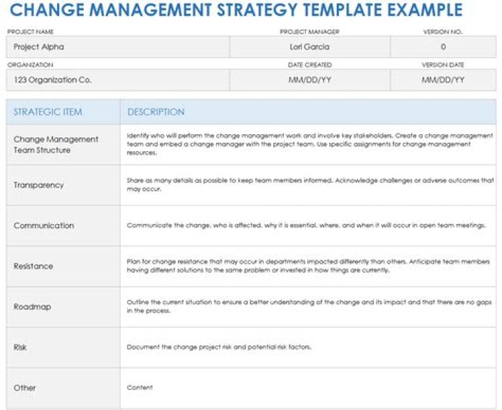 Effective Change Management Approach PDF Guide