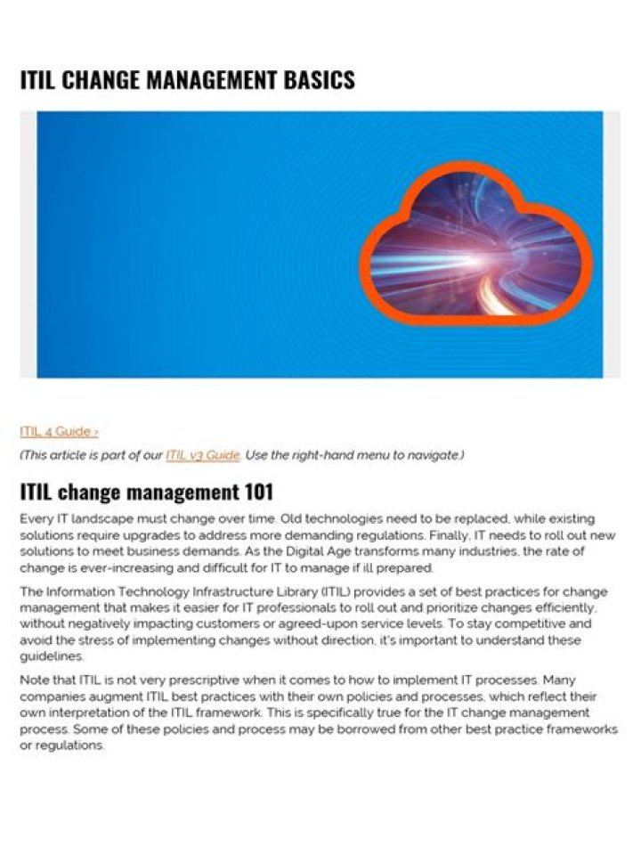 Change Management Basics: Essential PDF Guide for Success