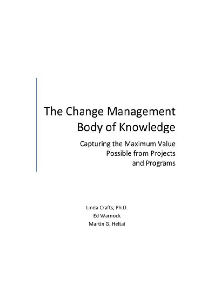 Essential Change Management Body of Knowledge PDF: Expert Guide