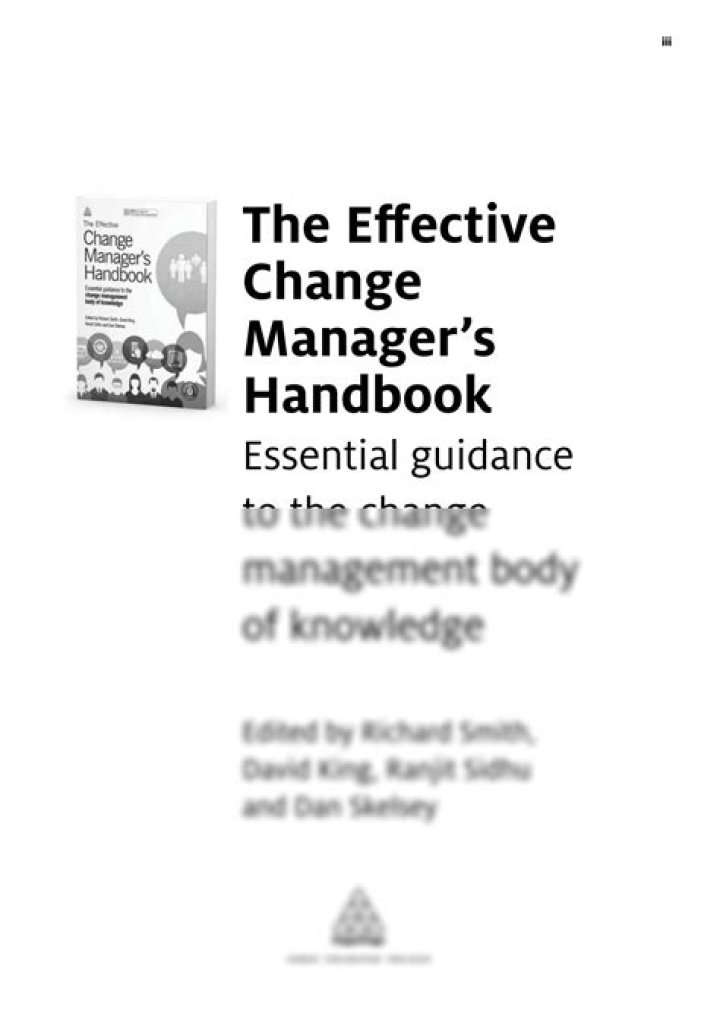 Change Management Book PDF Download – Expert Guide & Resources