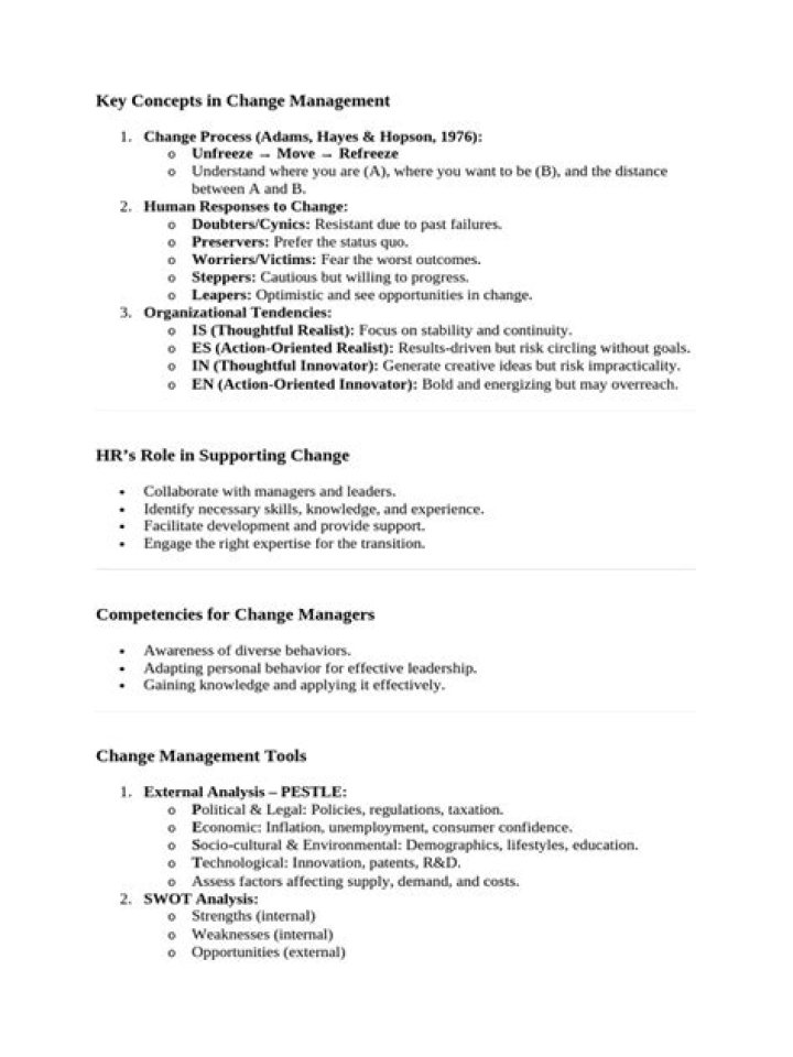 Mastering Change Management Concepts: Essential PDF Guide