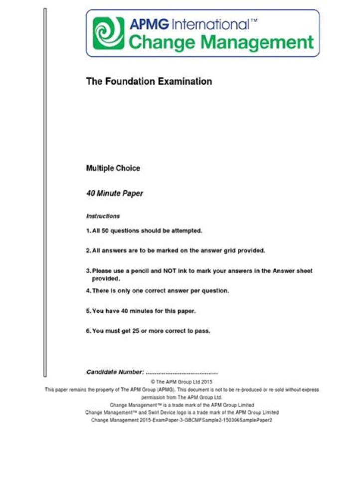 Free Change Management Foundation PDF Dumps for Successful Adoption