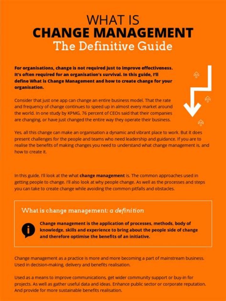 Change Management Guide PDF: Master Organizational Transformation