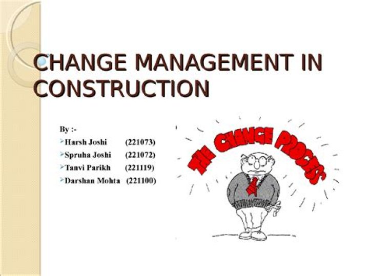 Mastering Change Management in Construction: A Thesis PDF Guide