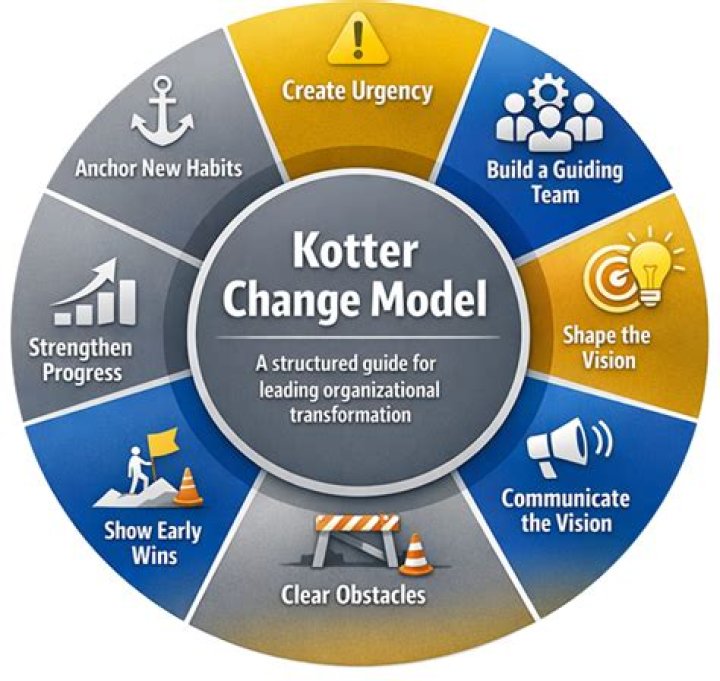 Master Change Management with Kotter’s Model: Free PDF Guide