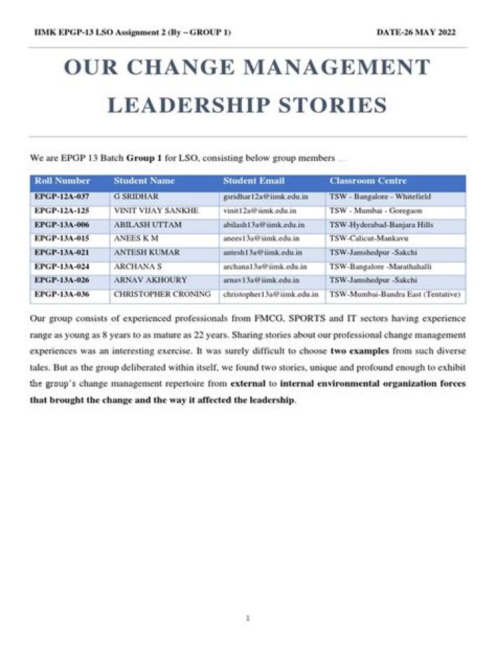 Mastering Change Management Leadership: Essential PDF Guide
