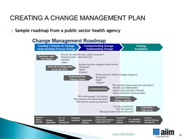 Change Management Plan Example PDF: Step-by-Step Template