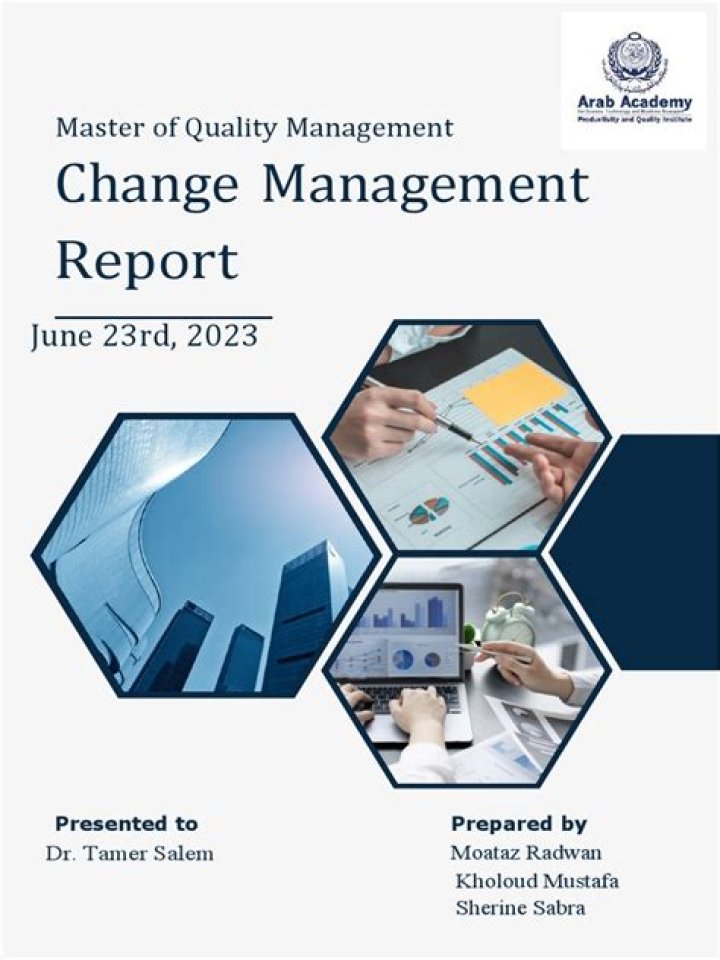 Comprehensive Change Management Report PDF for Smooth Transitions