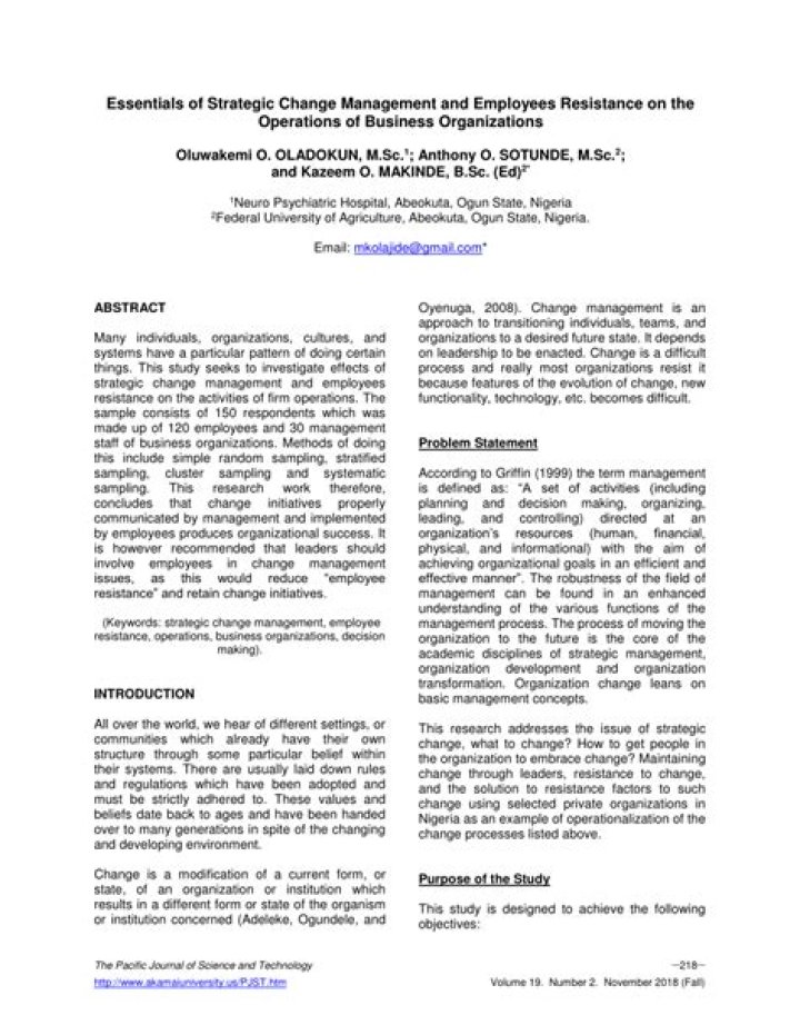 Essential Change Management Research PDF: Proven Strategies & Insights