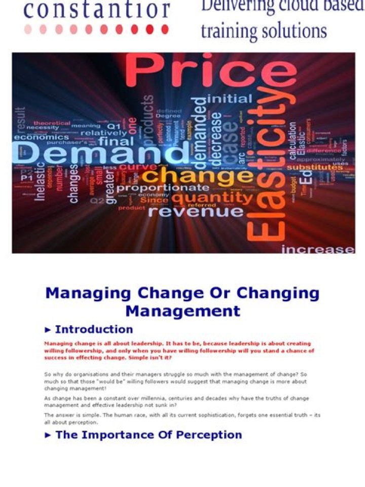 Changing Management PDF: Essential Guide to Transitioning Leadership