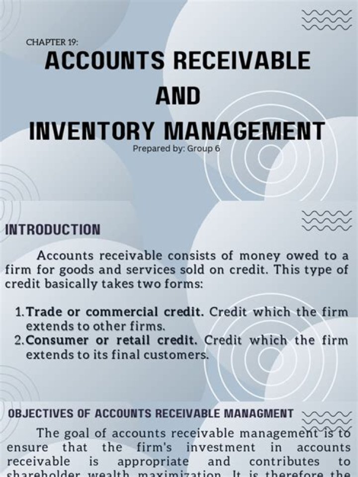 Chapter 10: Mastering Accounts Receivable & Inventory Management – PDF Guide