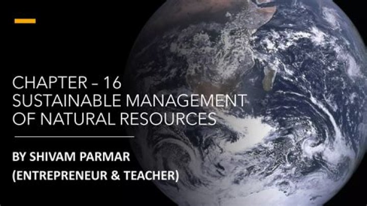 Chapter 16: Mastering Natural Resources Management Notes PDF