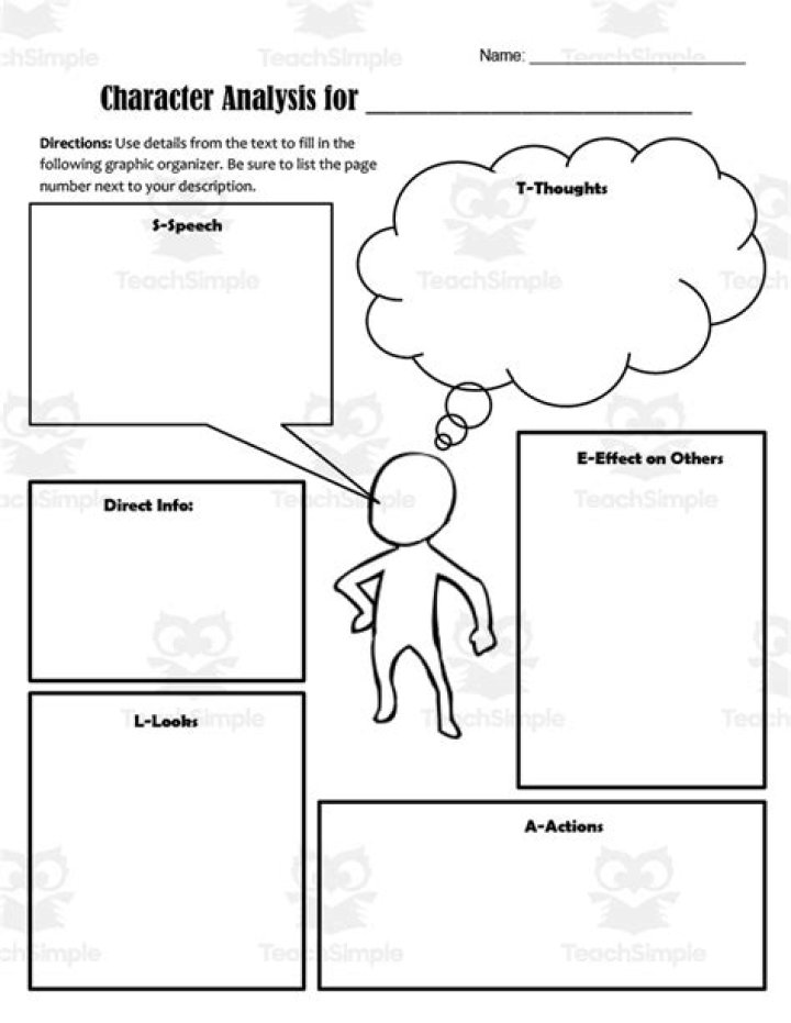 Free Character Sketch Worksheet PDF for Writers & Artists