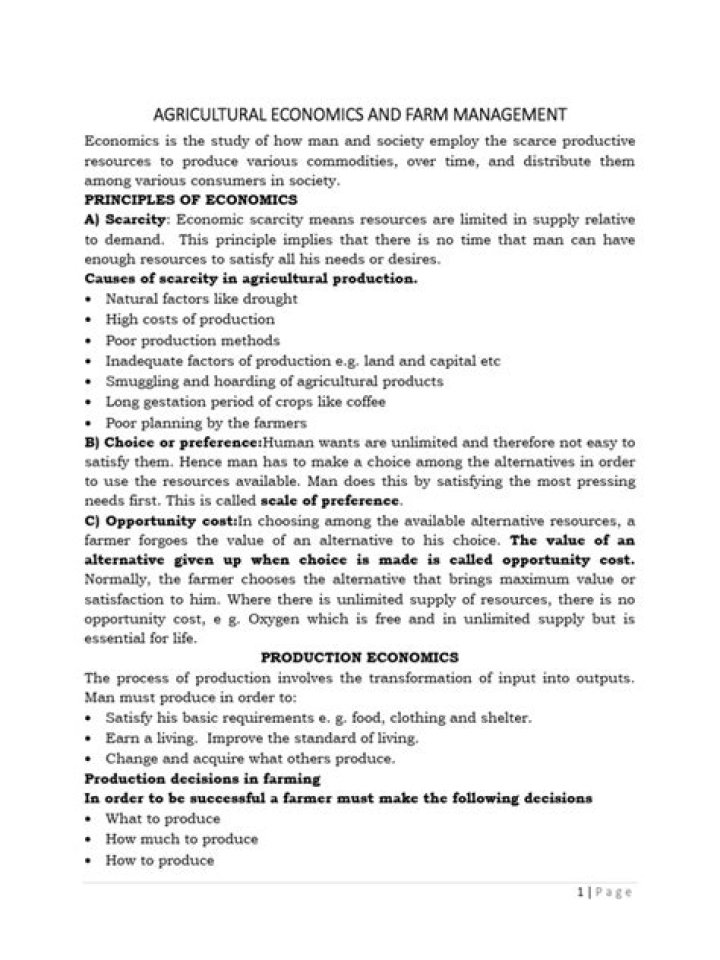 Chavas et al. Production Economics and Farm Management: Key Insights PDF